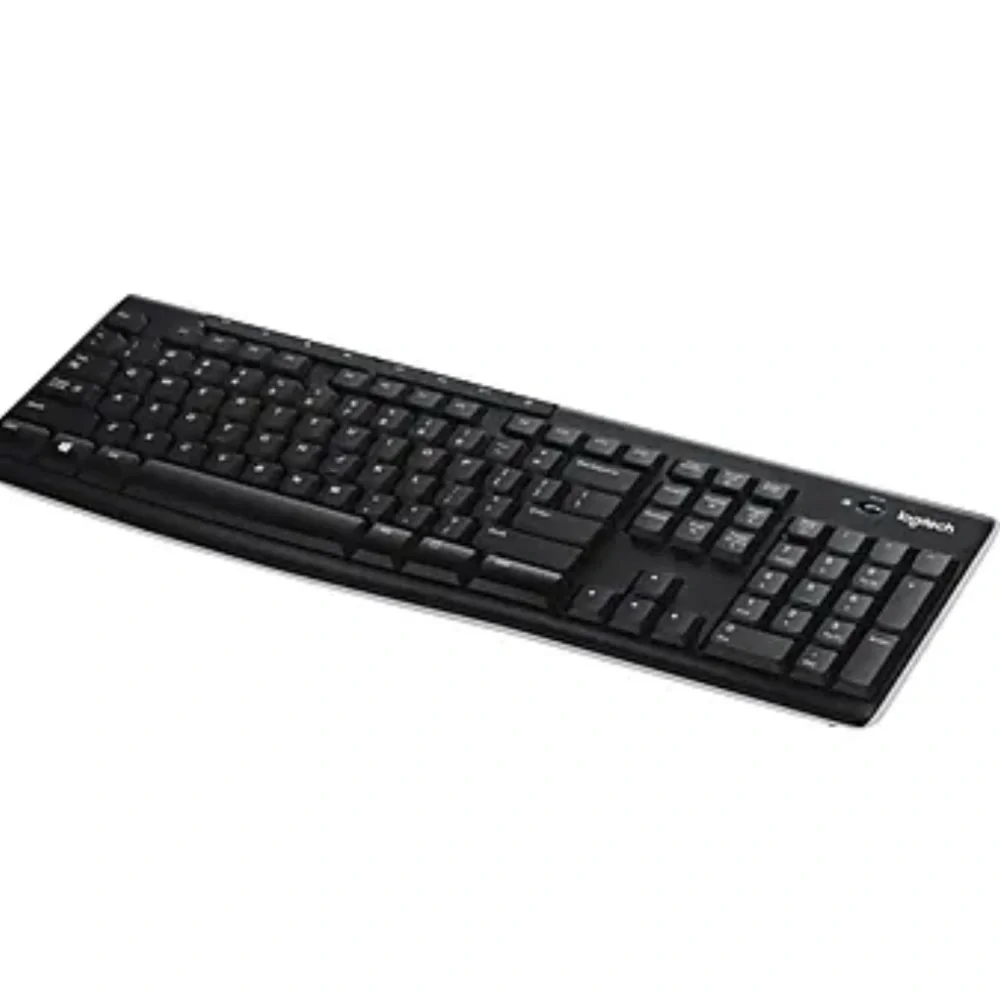 Logitech K270 USB Wireless Keyboard, black. Excellent condition.